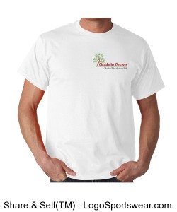 Guthrie Grove basic t-shirt in white Design Zoom